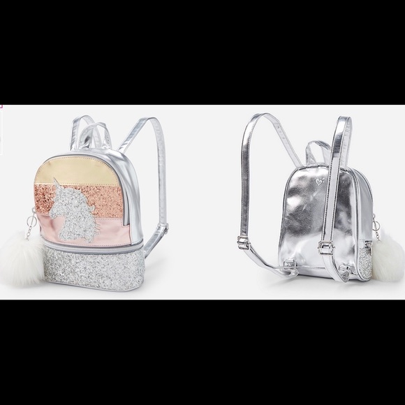 Justice Other - NWT justice unicorn mini backpack